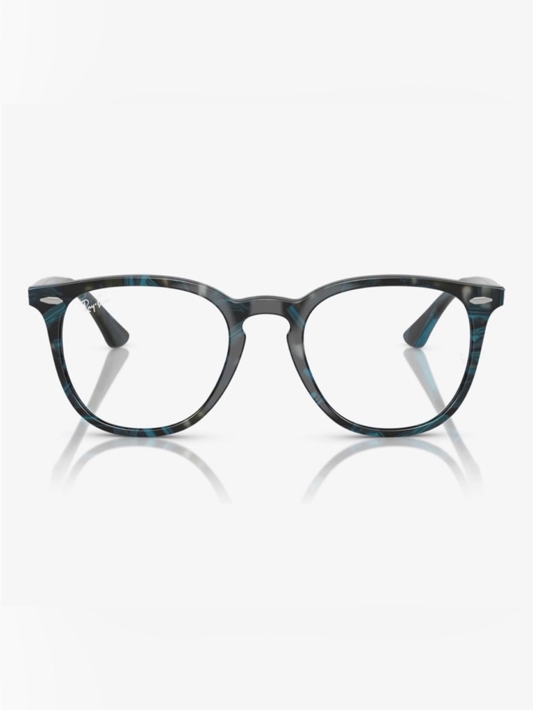 Ray-Ban Unisex Rx7159f Low Bridge Fit Round Prescription Eyeglass Framesnwt